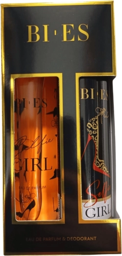 Gavesæt til kvinder BI-ES Selfie Girl – Eau de Parfum 100 ml + deodorant 150 ml