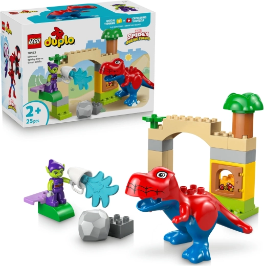 LEGO DUPLO Marvel dinosauren Spidey-Rex og Green Goblin