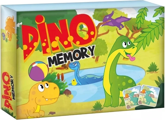 Dino Memory – lærende vendespil med dinosaurer til børn