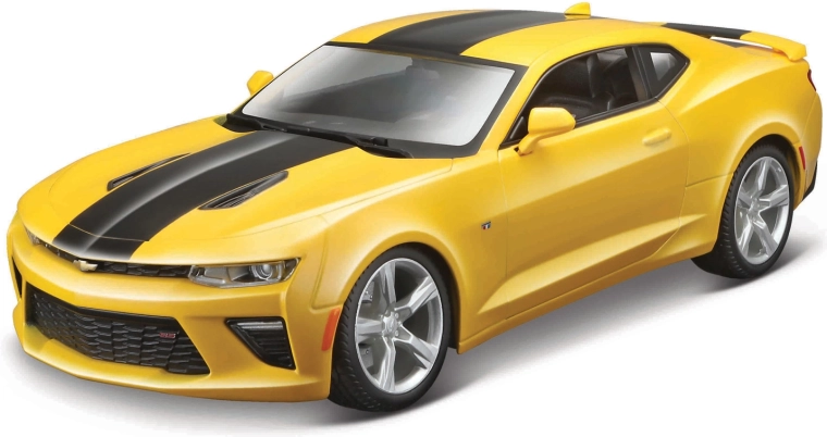 Maisto Chevrolet Camaro SS metalmodel gul 1:18