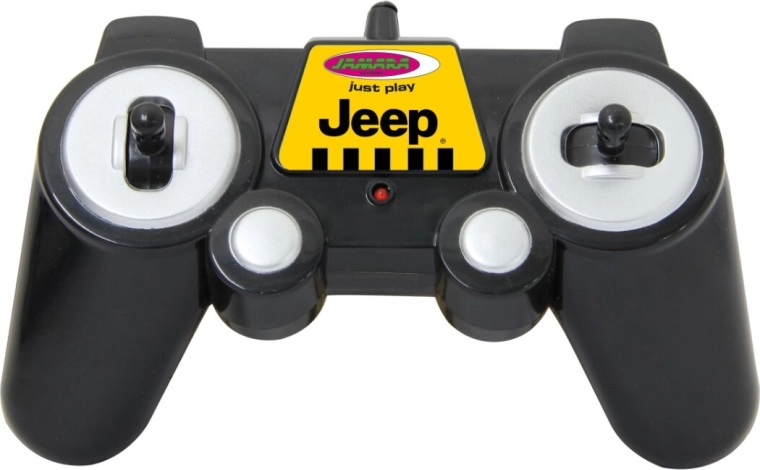 Fjernbetjening til Jeep Wrangler Rubicon 1:14, 2,4 GHz, Jamara - 1 stk.
