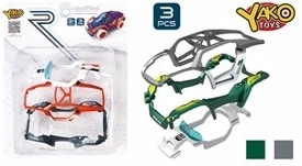 Reservedele til byggesæt 3 stk