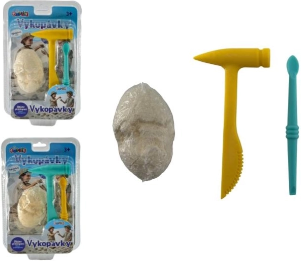 Gemin udgravning af dinosauræg