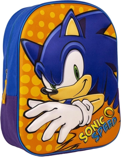 3D-rygsæk Sonic - 1 stk.