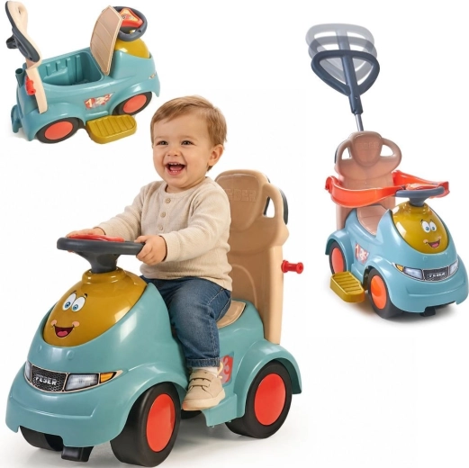 FEBER multifunktionel gåbil Push N'Go Casual 3 i 1
