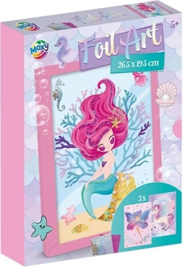 Moxy kreativt sæt Foil Art – feer