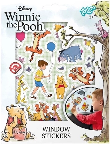 CCG vinduesklistermærker Winnie the Pooh