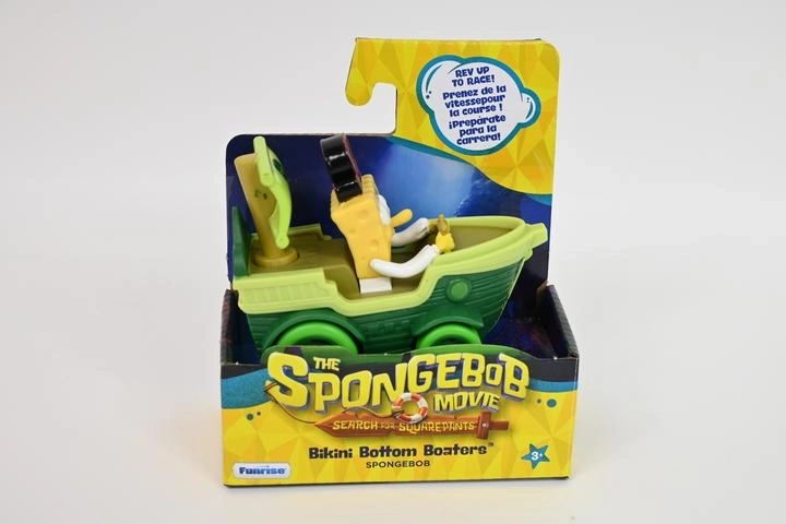 SpongeBob-filmkøretøj – piratskib på hjul med figur