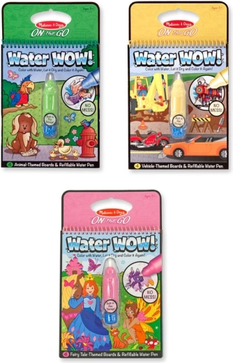 Melissa & Doug Water WOW! vandmalebog, assorteret – 1 stk.