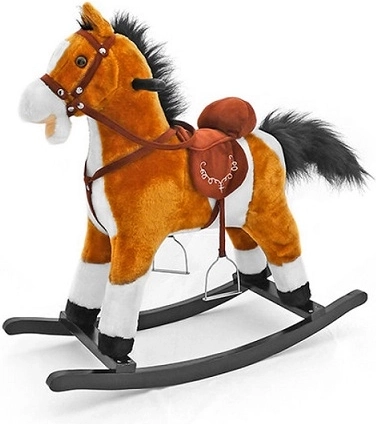 Milly Mally gyngehest Mustang lysebrun