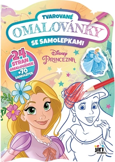 Formede malebøger Disney Prinsesser