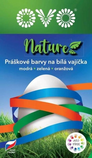 Ovo Nature farveblyanter – 3 farver (blå, grøn, orange)
