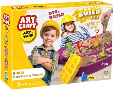 Art craft kinetisk sand byggesæt 600 g