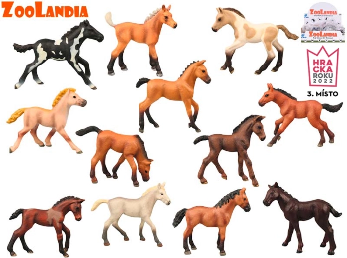 Zoolandia føl – plastikfigur 10 cm