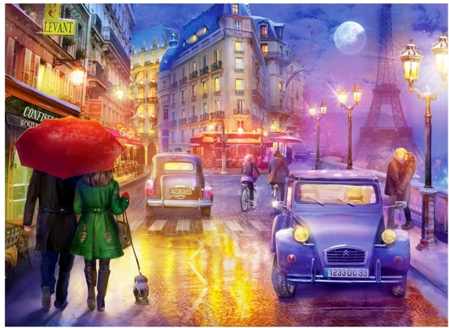 Puslespil Nat Paris 1000 brikker