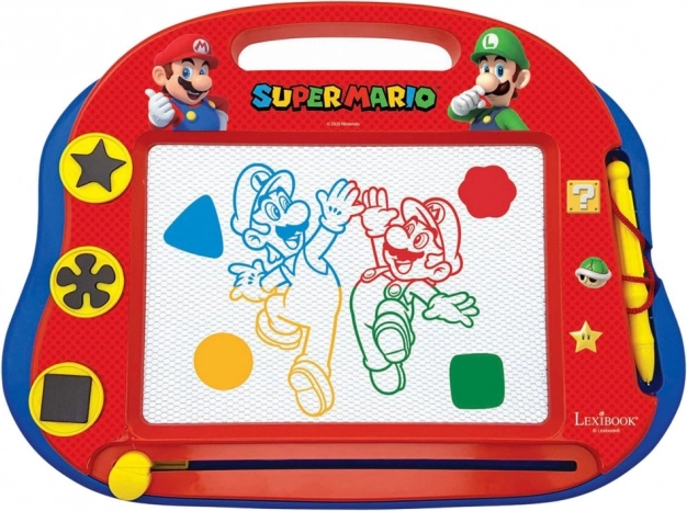 Magnetisk flerfarvet tegnetavle Super Mario