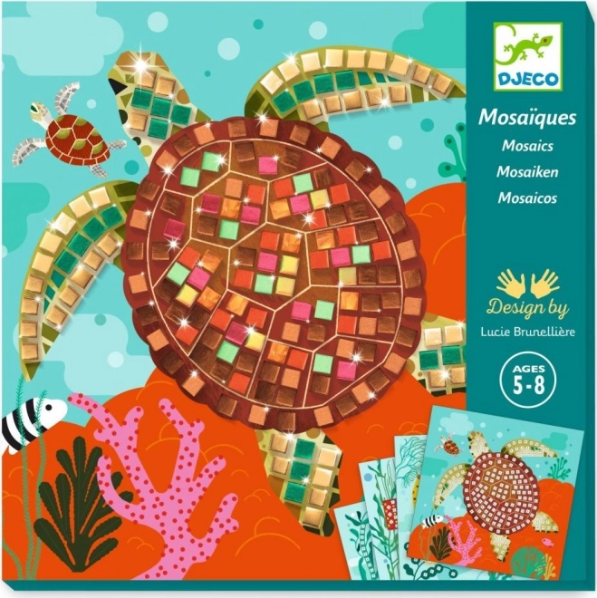 Metalisk mosaik Karibien fra Djeco