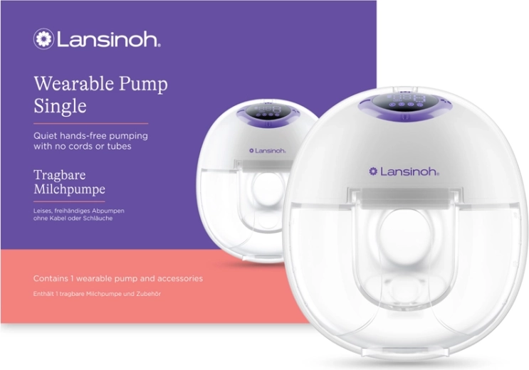 Lansinoh elektrisk handsfree brystpumpe Solo