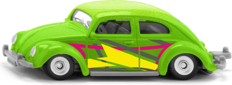 Siku model Volkswagen Beetle Custom – metalbil i blisterpakning