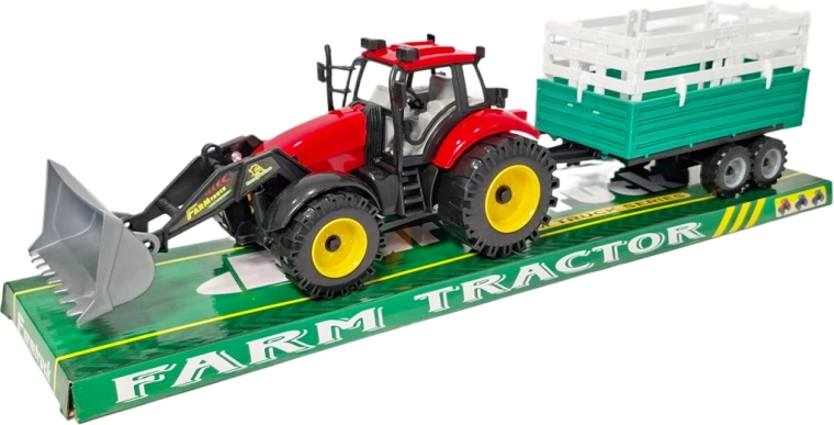 Traktor med anhænger