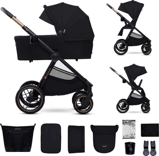 Kinderkraft kombivogn Nea 2 2i1 midnight black