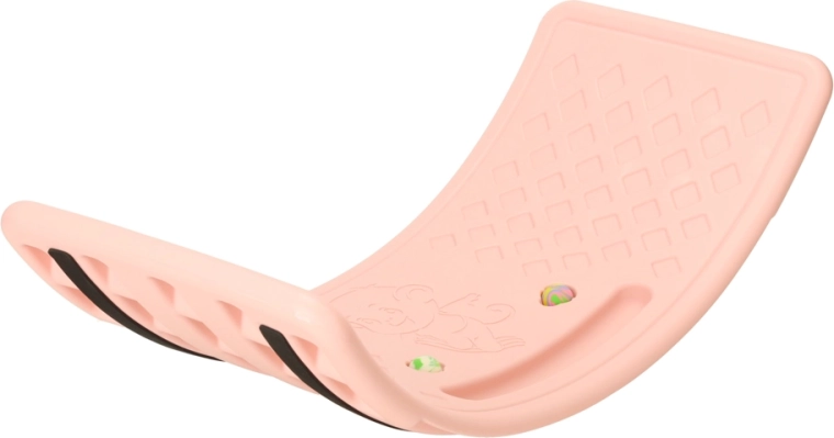 Balancebræt til børn 67 × 29 cm, skridsikkert, rosa