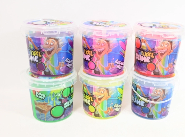 Slime mega XXL 750 g (mix 6 varianter) - 1 stk.