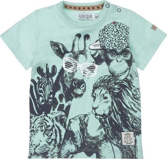 Dirkje drenge-T-shirt med korte ærmer mint 80