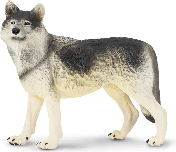 Figur af grå ulv Safari Ltd. – 1 stk.