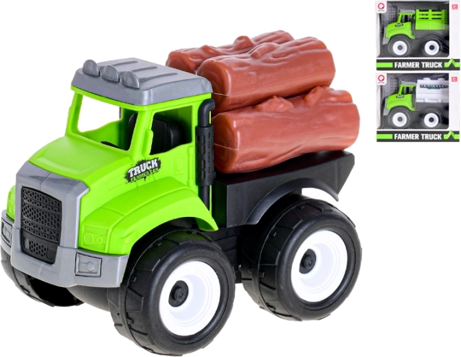 Landbrugsbil med friktionsmotor 16–17 cm, 3 typer