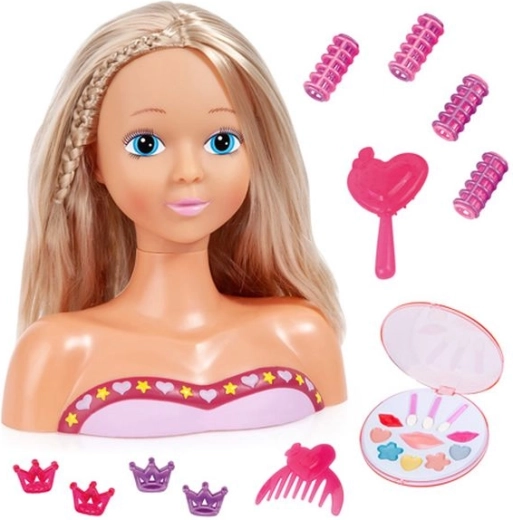 Bayer Top Model stylinghoved med kosmetik