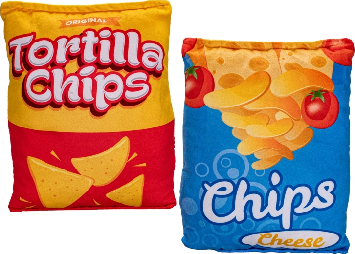 Plys-pose med chips 24 cm