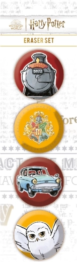Harry Potter viskelædersæt – 4 stk