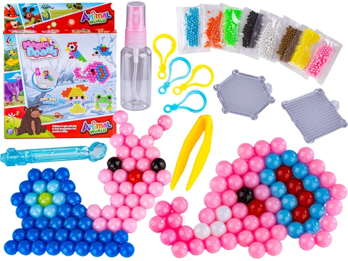Vandperler – dyr kreativt sæt 800 stk.