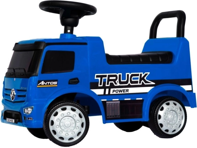 Mercedes-Benz Antos børnekøretøj (ride-on) truck med lyd og lys, blå