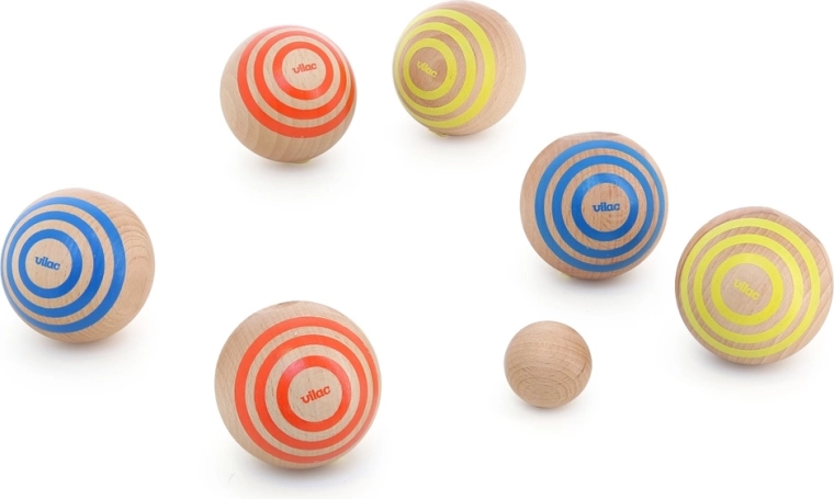 Vilac trækuglepétanque med farvede ringe
