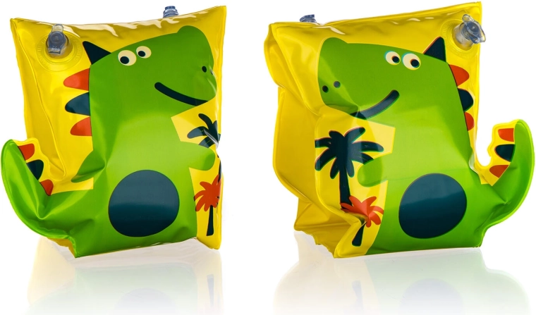 Oppustelige børnearmbånd med dinosaur 23 × 19 cm