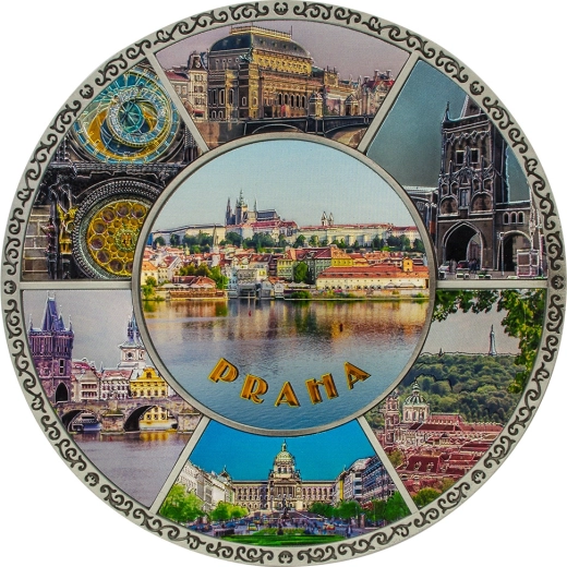 Dekorations­tallerken Prag Sparkys