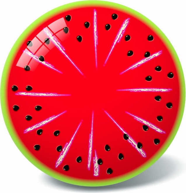 Bold formet som en vandmelon