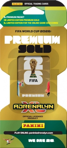 Samlekort PANINI FIFA World Cup 2026 Blister Gold