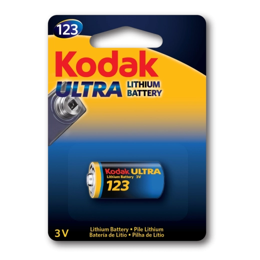 Lithiumbatteri KODAK 123LA 3 V 1500 mAh