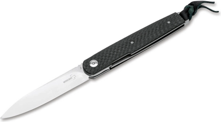 Böker Plus LRF Carbon gentlemanfoldekniv 7,8 cm