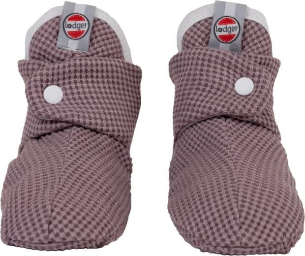 Lodger bomuldssko Slipper ciumbelle rose 3–6 måneder