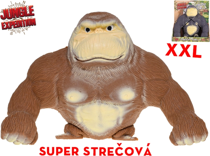Jungle Expedition super strækbar gorilla XXL 22 cm