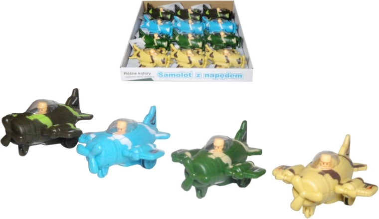 Plastfly med friktionsdrev