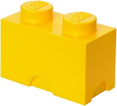 Lego opbevaringsboks 2 – gul