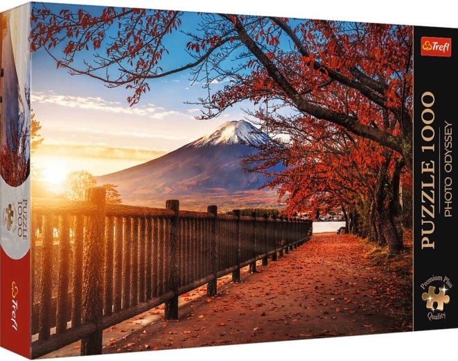 Trefl puslespil Premium Plus Photo Odyssey: Fuji-bjerget, Japan – 1000 brikker