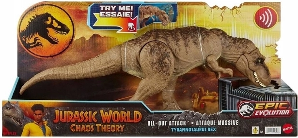 Jurassic World T‑Rex totalangreb
