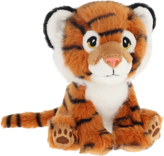 Keel Toys Keeleco plys tiger af genbrugsplast 14 cm