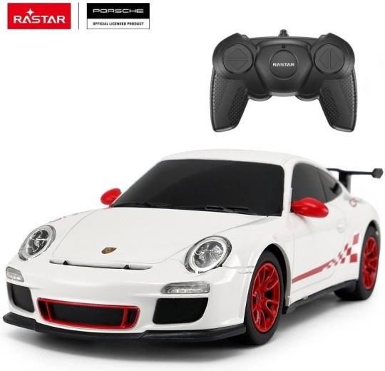 Rastar Porsche 911 GT3 RS RC-bil med fjernstyring 1:24 hvid - 1 stk.